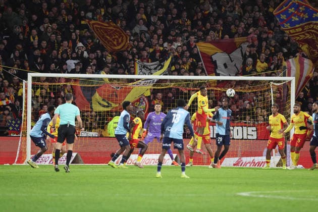 FOOTBALL : RC Lens vs Le Havre - Ligue 1 J20 - 30 01 2026 Actions du Havre sur le but de Lens lors du match RC Lens vs Le Havre, Ligue 1 J20, stade Bollaert-Delelis, le 30 janvier 2026 - photo Laurent Sanson PsnewZ  Copyright: xLaurentxSANSONx xPsnewZx