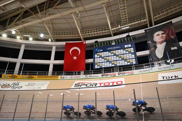31-01-2026 Allenamento Europei Pista Konya 2026; 2026, Italia; Konya - Velodrom; 