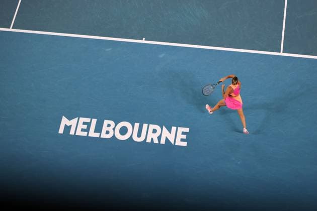 Aryna Sabalenka during the Women s final match Australian Open tennis tournament, Day Fourteen, Melbourne Park, Australia - 31 Jan 2026Melbourne Melbourne Park Victoria (VIC) Australia  Copyright: xRachelxBach Shutterstockx 16455619b