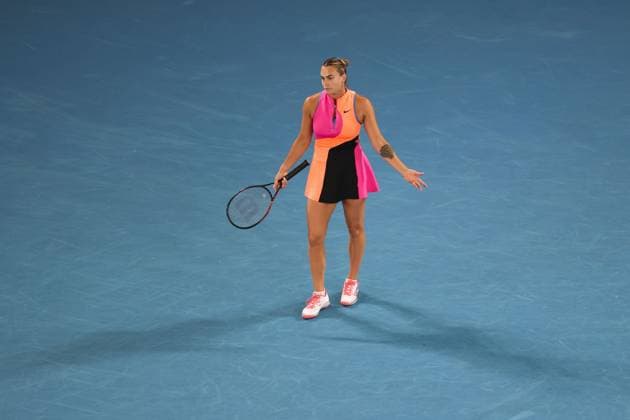 Aryna Sabalenka during the Women s final match Australian Open tennis tournament, Day Fourteen, Melbourne Park, Australia - 31 Jan 2026Melbourne Melbourne Park Victoria (VIC) Australia  Copyright: xRachelxBach Shutterstockx 16455619c