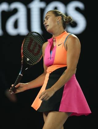 Aryna Sabalenka during the Women s final match Australian Open tennis tournament, Day Fourteen, Melbourne Park, Australia - 31 Jan 2026Melbourne Melbourne Park Victoria (VIC) Australia  Copyright: xEllaxLing Shutterstockx 16455625af