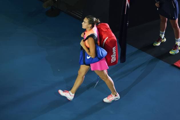 Aryna Sabalenka during the Women s final match Australian Open tennis tournament, Day Fourteen, Melbourne Park, Australia - 31 Jan 2026Melbourne Melbourne Park Victoria (VIC) Australia  Copyright: xRachelxBach Shutterstockx 16455619d