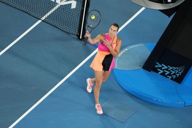 Aryna Sabalenka during the Women s final match Australian Open tennis tournament, Day Fourteen, Melbourne Park, Australia - 31 Jan 2026Melbourne Melbourne Park Victoria (VIC) Australia  Copyright: xRachelxBach Shutterstockx 16455619aj
