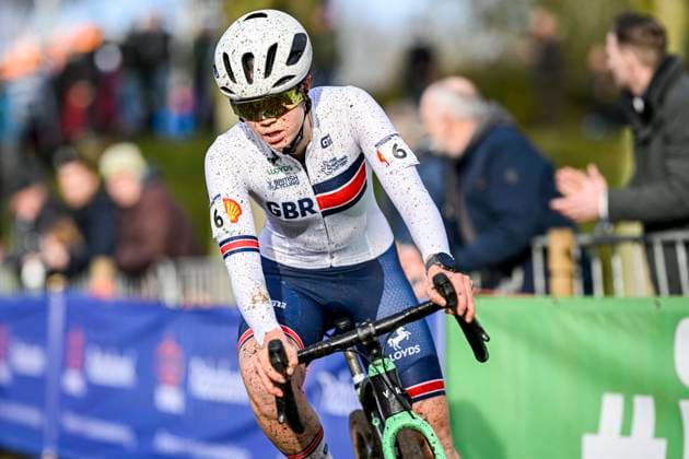 UCI World Championships 2026 Hulst HULST, THE NETHERLANDS - JANUARY 31 : Roche Zoe (Gbr) in action during the 2026 UCI Cyclo-Cross World Championships for Women Junior on January 31, 2026 in Hulst, The Netherlands, 31 01 2026 Hulst The Netherlands  Copyright: xNicoxVereeckenx