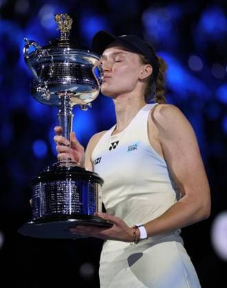 Elena Rybakina wins the Women s final match Australian Open tennis tournament, Day Fourteen, Melbourne Park, Australia - 31 Jan 2026Melbourne Melbourne Park Victoria (VIC) Australia  Copyright: xEllaxLing Shutterstockx 16455625cw