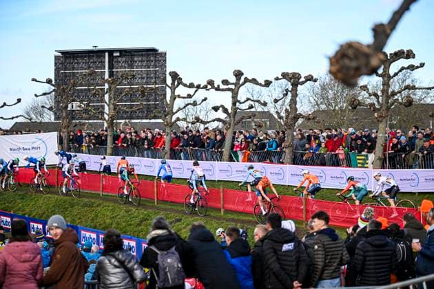 UCI World Championships 2026 Hulst HULST, THE NETHERLANDS - JANUARY 31 : Dockx Aaron (Bel) and Haverdings Floris (Ned) in action during the 2026 UCI Cyclo-Cross World Championships for Men Under 23 on January 31, 2026 in Hulst, The Netherlands, 31 01 2026 Hulst The Netherlands  Copyright: xNicoxVereeckenx