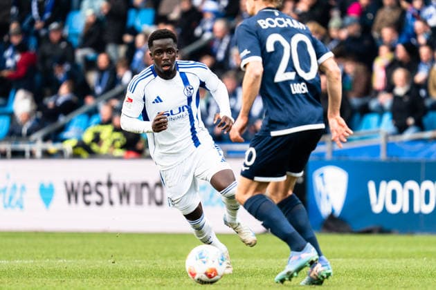 Deutschland: 2. Bundesliga 2025 26 VfL Bochum vs. FC Schalke 04 20. Spieltag Samstag, 31.01.2026 Vonovia Ruhrstadion (Nordrhein-Westfalen, Deutschland) Christian Gomis (Schalke 04, 7)