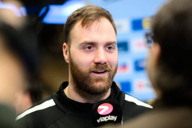 Herning: Handball EM 2026 - Media Day - Deutschland Torhueter Andreas Wolff (Deutschland) Herning Jyske Bank Boxen Daenemark
