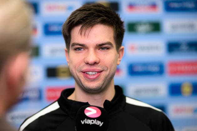 Herning: Handball EM 2026 - Media Day - Deutschland Renars Uscins (Deutschland) Herning Jyske Bank Boxen Daenemark