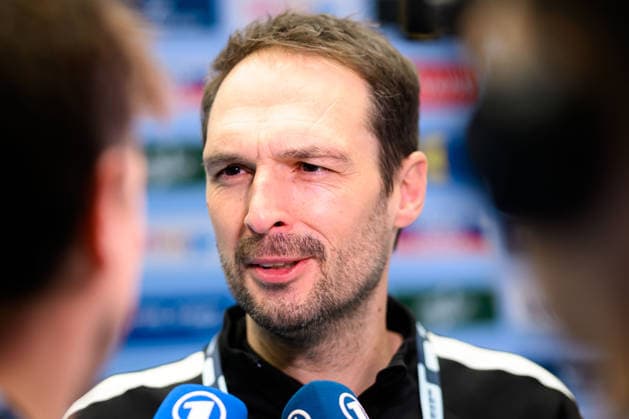 Herning: Handball EM 2026 - Media Day - Deutschland Teammanager Benjamin Chatton (Deutschland) Herning Jyske Bank Boxen Daenemark