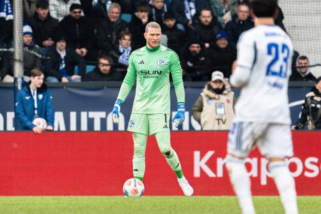 Deutschland: 2. Bundesliga 2025 26 VfL Bochum vs. FC Schalke 04 20. Spieltag Samstag, 31.01.2026 Vonovia Ruhrstadion (Nordrhein-Westfalen, Deutschland) Loris Karius (Schalke 04, 1)