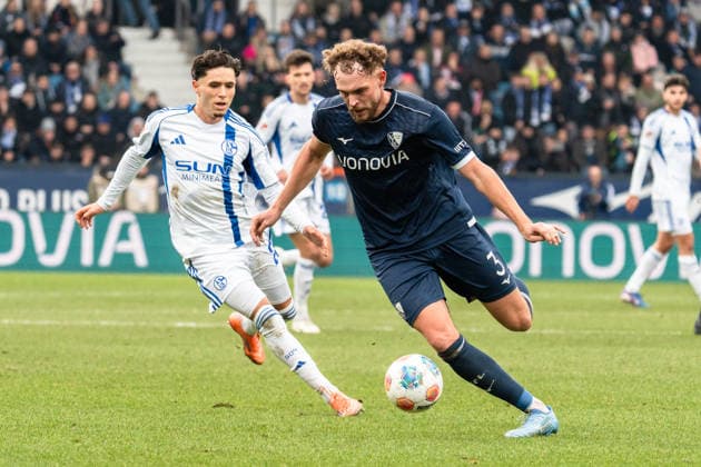 Deutschland: 2. Bundesliga 2025 26 VfL Bochum vs. FC Schalke 04 20. Spieltag Samstag, 31.01.2026 Vonovia Ruhrstadion (Nordrhein-Westfalen, Deutschland) Philipp Strompf (VfL Bochum, 3)