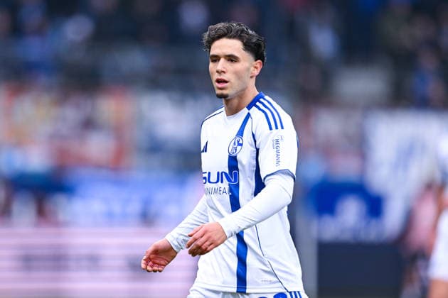 31.01.2026, Fussball, 2. Bundesliga, Saison 2025 2026, 20. Spieltag, VfL Bochum - FC Schalke 04, Soufiane El-Faouzi (FC Schalke 04) xRHR-FOTO YYx
