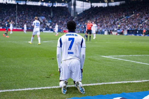 31.01.2026, Fussball, 2. Bundesliga, Saison 2025 2026, 20. Spieltag, VfL Bochum - FC Schalke 04, Christian Gomis (FC Schalke 04) xRHR-FOTO YYx