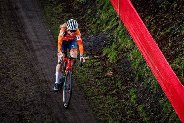 HULST , 31-01-2026 , UCI Cyclo-cross World Championships day 2 , Saturday Women Junior , WK veldrijden , picture shows Nynke JOCHEMS (NED) UCI Cyclo-cross World Championships (Saturday)  x201207405x Copyright: