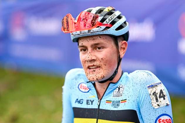 UCI World Championships 2026 Hulst HULST, THE NETHERLANDS - JANUARY 31 : Vanden Eynde Mats (Bel) after the race during the 2026 UCI Cyclo-Cross World Championships for Men Under 23 on January 31, 2026 in Hulst, The Netherlands, 31 01 2026 Hulst The Netherlands  Copyright: xNicoxVereeckenx