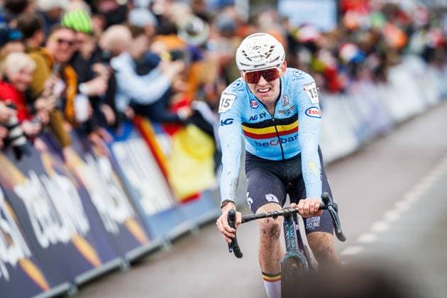 HULST , 31-01-2026 , UCI Cyclo-cross World Championships day 2 , Saturday Men under 23 , WK veldrijden , picture shows Aaron DOCKX (BEL) winner UCI Cyclo-cross World Championships (Saturday)  x201207412x Copyright: