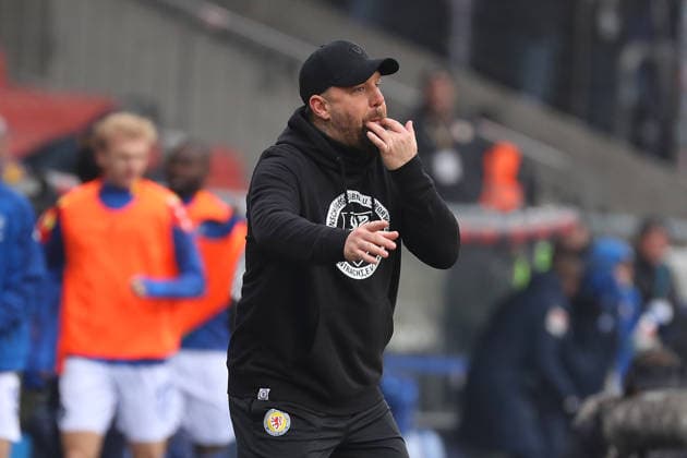 Braunschweig vs. Karlsruhe, 2. BL Braunschweig, 31.01.2026, Fußball, Herren, 2. BL, Saison 2025 2026, Eintracht Braunschweig vs. Karlsruher SC: Cheftrainer Heiner Backhaus (Eintracht Braunschweig) (DFL DFB REGULATIONS PROHIBIT ANY USE OF PHOTOGRAPHS as IMAGE SEQUENCES and or QUASI-VIDEO) Stadion an der Hamburger Straße Niedersachsen Deutschland