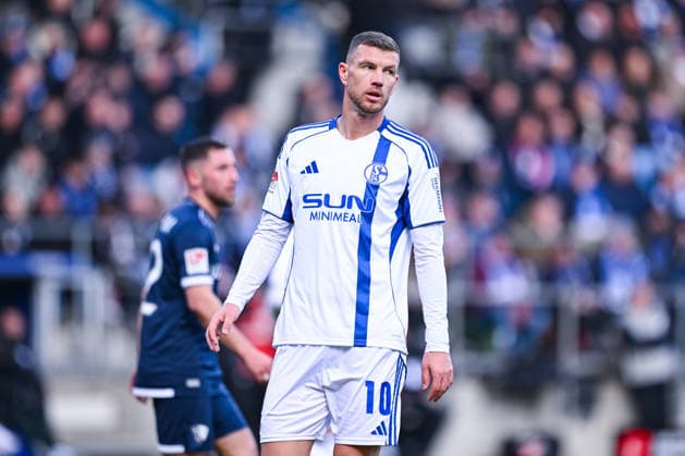 31.01.2026, Fussball, 2. Bundesliga, Saison 2025 2026, 20. Spieltag, VfL Bochum - FC Schalke 04, Edin DÅ¾eko Dzeko (FC Schalke 04) xRHR-FOTO YYx