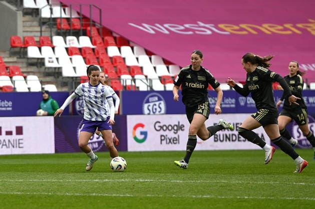 Shari van Belle Google Pixel Frauen Bundesliga SGS Essen Union Berlin 31.01.2026 Shari van Belle (SGS Essen) Google Pixel Frauen Bundesliga, 16. Spieltag, SGS Essen gegen Union Berlin am 31. Januar 2026 im Stadion an der Hafenstraße, Essen.