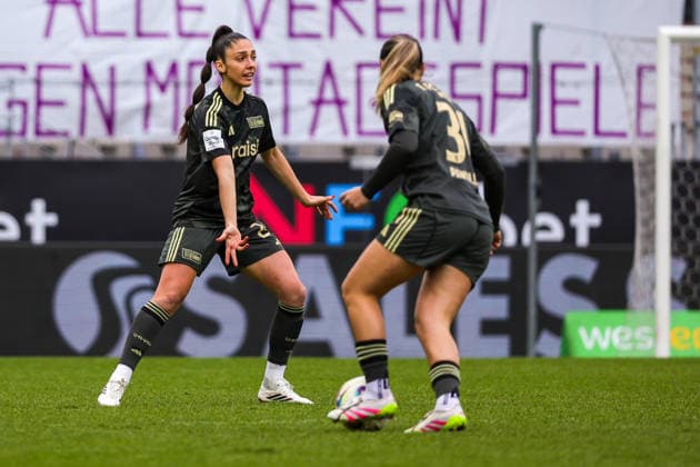260131 SGS ESSEN VS FC UNION BERLIN Amber Tysiak (26) of Union Berlin pictured during a female soccer game between SGS Essen and FC Union Berlin on the 16 th matchday of the 2025-2026 season of the Google Pixel Frauen Bundesliga , on Saturday 31 January 2026 in Essen , Germany . PHOTO SPORTPIX Sevil Oktem Essen Stadion an der Hafenstraße Germany  Copyright: xSportpix.bex xSevilxOktemxSevilxOktemx