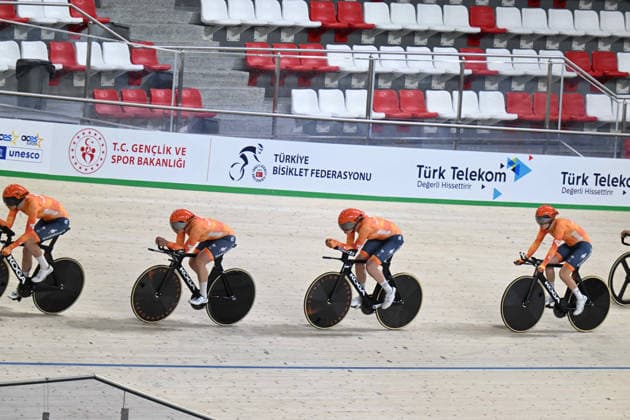 31-01-2026 Allenamento Europei Pista Konya 2026; 2026, Olanda; Konya - Velodrom; 