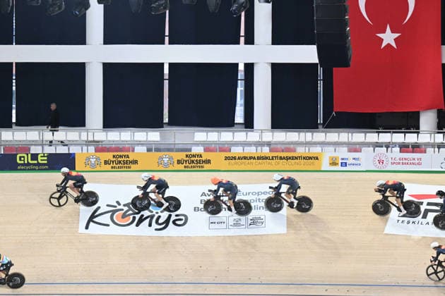31-01-2026 Allenamento Europei Pista Konya 2026; 2026, Spain; Konya - Velodrom; 