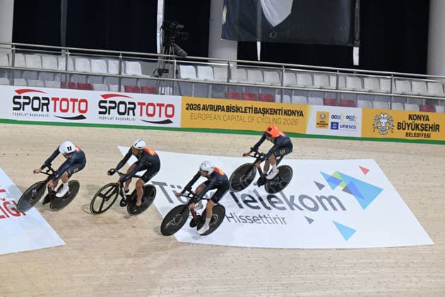 31-01-2026 Allenamento Europei Pista Konya 2026; 2026, Spain; Konya - Velodrom; 