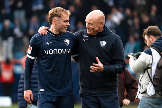 Deutschland: 2. Bundesliga 2025 26 VfL Bochum vs. FC Schalke 04 20. Spieltag Samstag, 31.01.2026 Vonovia Ruhrstadion (Nordrhein-Westfalen, Deutschland) Uwe Rösler (VfL Bochum, Cheftrainer)