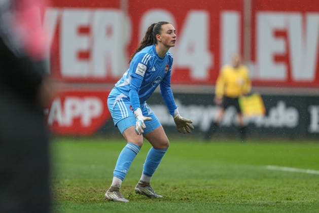 GER, Leverkusen, Bayer Leverkusen vs 1. FC Nürnberg, Google Pixel Frauen Bundesliga, Fussball, DFB, Spielzeit 2025 2026, Ulrich-Haberland-Stadion, 16. Spieltag im Bild: Lourdes Romero (1. FC Nürnberg Frauen 25) DFB DFL REGULATIONS PROHIBIT ANY USE OF PHOTOGRAPHS AS IMAGE SEQUENCES AND OR QUASI-VIDEO, 31.01.2026 Copyright: HMBxMedia HendrikxHamelau