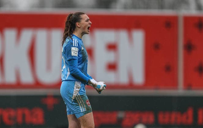 GER, Leverkusen, Bayer Leverkusen vs 1. FC Nürnberg, Google Pixel Frauen Bundesliga, Fussball, DFB, Spielzeit 2025 2026, Ulrich-Haberland-Stadion, 16. Spieltag im Bild: Lourdes Romero (1. FC Nürnberg Frauen 25) DFB DFL REGULATIONS PROHIBIT ANY USE OF PHOTOGRAPHS AS IMAGE SEQUENCES AND OR QUASI-VIDEO, 31.01.2026 Copyright: HMBxMedia HendrikxHamelau