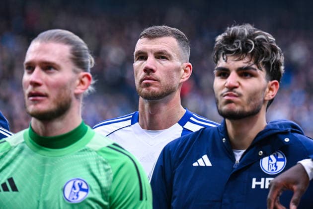 31.01.2026, Fussball, 2. Bundesliga, Saison 2025 2026, 20. Spieltag, VfL Bochum - FC Schalke 04, Edin DÅ¾eko Dzeko (FC Schalke 04) xRHR-FOTO YYx