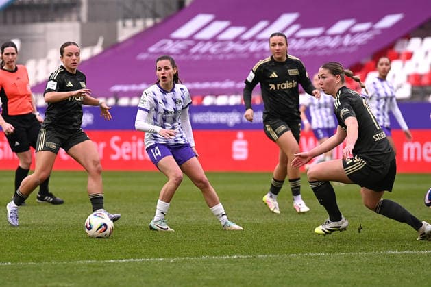 Shari van Belle Google Pixel Frauen Bundesliga SGS Essen Union Berlin 31.01.2026 Shari van Belle (SGS Essen), Google Pixel Frauen Bundesliga, 16. Spieltag, SGS Essen gegen Union Berlin am 31. Januar 2026 im Stadion an der Hafenstraße, Essen.