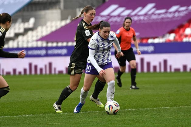 Leonie Köpp Google Pixel Frauen Bundesliga SGS Essen Union Berlin 31.01.2026 Leonie Köpp (SGS Essen), Google Pixel Frauen Bundesliga, 16. Spieltag, SGS Essen gegen Union Berlin am 31. Januar 2026 im Stadion an der Hafenstraße, Essen.