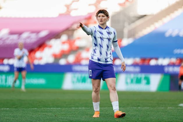Google Pixel Frauen-Bundesliga: SGS Essen- 1.FC Union Berlin; 31.01.2026 Natasha Kowalski (SGS Essen, 10) Google Pixel Frauen-Bundesliga: SGS Essen- 1.FC Union Berlin: Essen, Stadion an der Hafenstraße ;31.01.2025 DFB REGULATIONS PROHIBIT ANY USE OF PHOTOGRAPHS AS IMAGE SEQUENCES AND OR QUASI-VIDEO. Copyright: xBEAUTIFULxSPORTS Freisenx