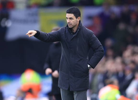 Leeds, England, 31st January 2026. Mikel Arteta manager of Arsenal during the Leeds United vs Arsenal Premier League match at Elland Road, Leeds. Picture credit should read: Jessica Hornby Sportimag EDITORIAL USE ONLY. No use with unauthorised audio, video, data, fixture lists, club league logos or live services. Online in-match use limited to 120 images, no video emulation. No use in betting, games or single club league player publications. SPI_049_JH_LEEDS_ARSENAL SPI-4494-0049