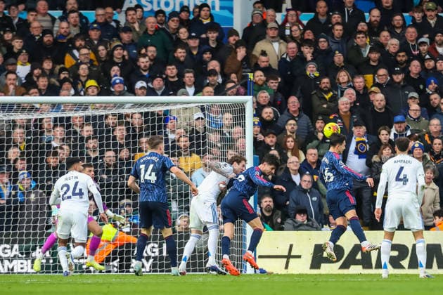 Leeds United v Arsenal, Premier League Martin Zubimendi Of Arsenal scores a GOAL 0-1 during the Leeds United v Arsenal Premier League match at Elland Road, Leeds, England on 31 January 2026 Credit: Lee Keuneke Every Second Media Editorial use only. All images are copyright Every Second Media Limited. No images may be reproduced without prior permission. All rights reserved. Premier League and Football League images are subject to licensing agreements with Football DataCo Limited. see https: www.football-dataco.com Copyright: xIMAGO EveryxSecondxMediax ESM-1781-0039 LeexKeunekex xEveryxSecondxMediax