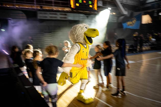 Basketball Berlin 31.01.2026 Saison 2025 2026 DBBL 1. Bundesliga Alba Berlin - Saarlouis Royals Albatros