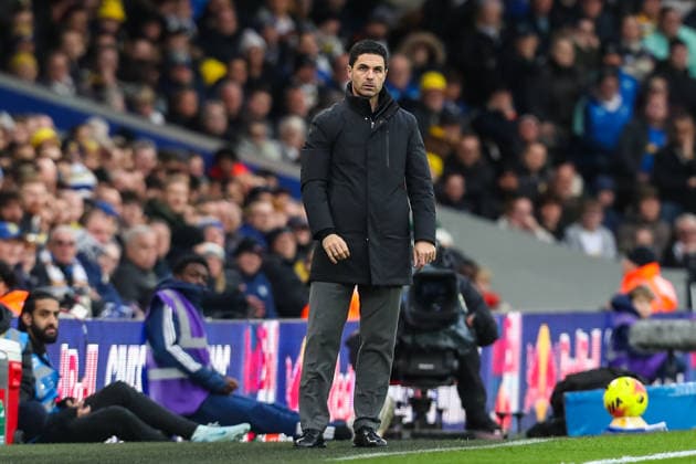 Leeds United v Arsenal, Premier League Mikel Arteta Manager Of Arsenal during the Leeds United v Arsenal Premier League match at Elland Road, Leeds, England on 31 January 2026 Credit: Lee Keuneke Every Second Media Editorial use only. All images are copyright Every Second Media Limited. No images may be reproduced without prior permission. All rights reserved. Premier League and Football League images are subject to licensing agreements with Football DataCo Limited. see https: www.football-dataco.com Copyright: xIMAGO EveryxSecondxMediax ESM-1781-0047 LeexKeunekex xEveryxSecondxMediax