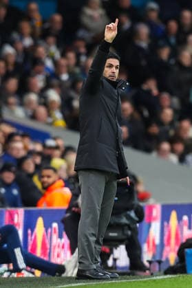 Leeds United v Arsenal, Premier League Mikel Arteta Manager Of Arsenal during the Leeds United v Arsenal Premier League match at Elland Road, Leeds, England on 31 January 2026 Credit: Lee Keuneke Every Second Media Editorial use only. All images are copyright Every Second Media Limited. No images may be reproduced without prior permission. All rights reserved. Premier League and Football League images are subject to licensing agreements with Football DataCo Limited. see https: www.football-dataco.com Copyright: xIMAGO EveryxSecondxMediax ESM-1781-0048 LeexKeunekex xEveryxSecondxMediax