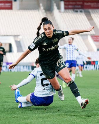 Google Pixel Frauen-Bundesliga: SGS Essen- 1.FC Union Berlin; 31.01.2026 Amber Tysiak (1.FC Union Berlin, 26) Google Pixel Frauen-Bundesliga: SGS Essen- 1.FC Union Berlin: Essen, Stadion an der Hafenstraße ;31.01.2025 DFB REGULATIONS PROHIBIT ANY USE OF PHOTOGRAPHS AS IMAGE SEQUENCES AND OR QUASI-VIDEO. Copyright: xBEAUTIFULxSPORTS Freisenx