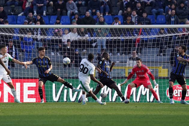 Celebrities Sassuolo s Ismael Kone make a score goals 1-3....During the Serie A soccer match between Pisa and Sassuolo at the Cetilar Arena Romeo Anconetani Stadium in Pisa; Center West Italy; Tuesday January 31; 2026 ; Soccer  Copyright: xAlessandroxLaxRocca LaPressex