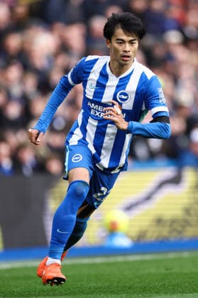 Brighton and Hove Albion v Everton 31 January 2026, Brighton - Premier League Football - Brighton and Hove Albion v Everton - Kaoru Mitoma of Brighton & Hove Albion - Photo: Jacques Feeney Offside. Brighton UK Copyright: xJacquesxFeeneyx xOffsidexOffside