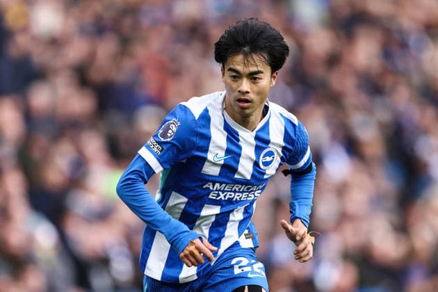 Brighton and Hove Albion v Everton 31 January 2026, Brighton - Premier League Football - Brighton and Hove Albion v Everton - Kaoru Mitoma of Brighton & Hove Albion - Photo: Jacques Feeney Offside. Brighton UK Copyright: xJacquesxFeeneyx xOffsidexOffside