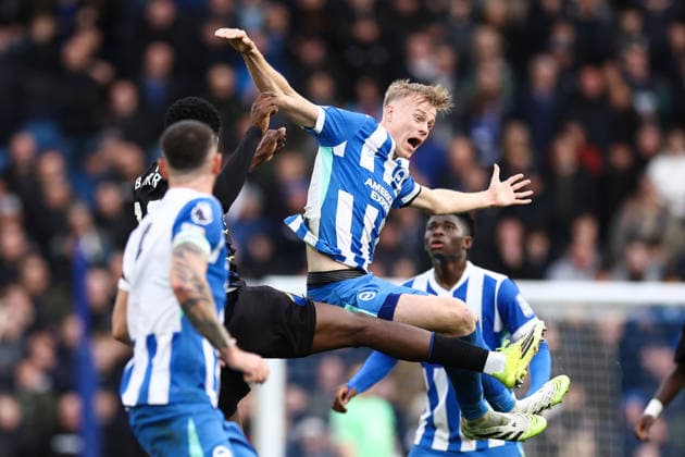 Brighton and Hove Albion v Everton 31 January 2026, Brighton - Premier League Football - Brighton and Hove Albion v Everton - Jan Paul Van Hecke of Brighton & Hove Albion - Photo: Jacques Feeney Offside. Brighton UK Copyright: xJacquesxFeeneyx xOffsidexOffside