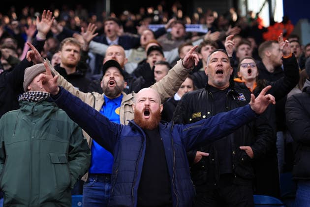 Football - Premier League - Leeds United v Arsenal 31st January 2026 - Premier League - Leeds United v Arsenal - Leeds United fans cheer on their team - Photo: Simon Stacpoole Offside. Leeds UK Copyright: xSimonxStacpoolexOffside