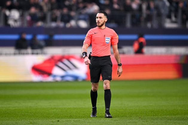 Paris FC v Olympique de Marseille - Ligue 1 McDonald s 2025 2026 Jeremie PIGNARD (ARBITRE) during the Ligue 1 McDonald s match between Paris FC and Marseille at Stade Jean Bouin on January 31, 2026 in Paris, France. Paris France  Copyright: xFEPx 776348267