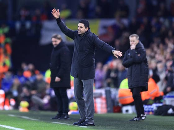 Leeds, England, 31st January 2026. Mikel Arteta manager of Arsenal during the Leeds United vs Arsenal Premier League match at Elland Road, Leeds. Picture credit should read: Jessica Hornby Sportimage EDITORIAL USE ONLY. No use with unauthorised audio, video, data, fixture lists, club league logos or live services. Online in-match use limited to 120 images, no video emulation. No use in betting, games or single club league player publications. SPI_049_PT_Milwall_Sheffield_United SPI-4494-0069