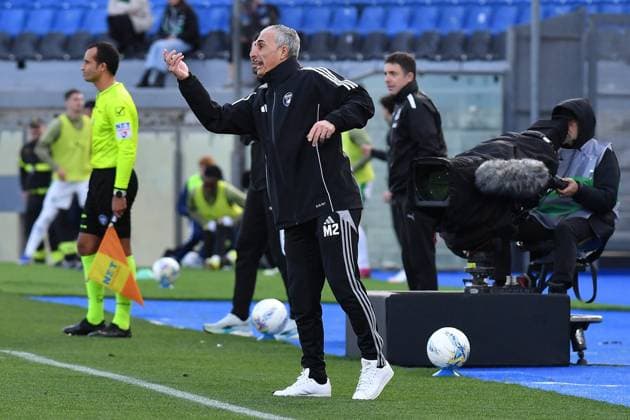 Coach of Pisa Gaetano Caridi during Pisa SC vs US Sassuolo, Italian soccer Serie A match in Pisa, Italy, January 31 2026  Copyright: xGabrielexMasotti IPAxSportx xipa-agency.netx xx IPA_70798077 IPA_Agency_IPA70798077