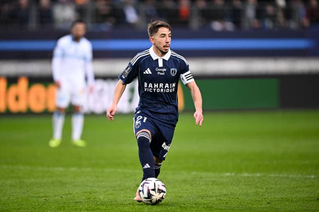 Paris FC v Olympique de Marseille - Ligue 1 McDonald s 2025 2026 21 Maxime LOPEZ (pfc) during the Ligue 1 McDonald s match between Paris FC and Marseille at Stade Jean Bouin on January 31, 2026 in Paris, France. Paris France  Copyright: xFEPx 776348267